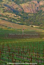 Staggs Leap Valley is a Napa Valley photograph of a small valley off Silverado Trail